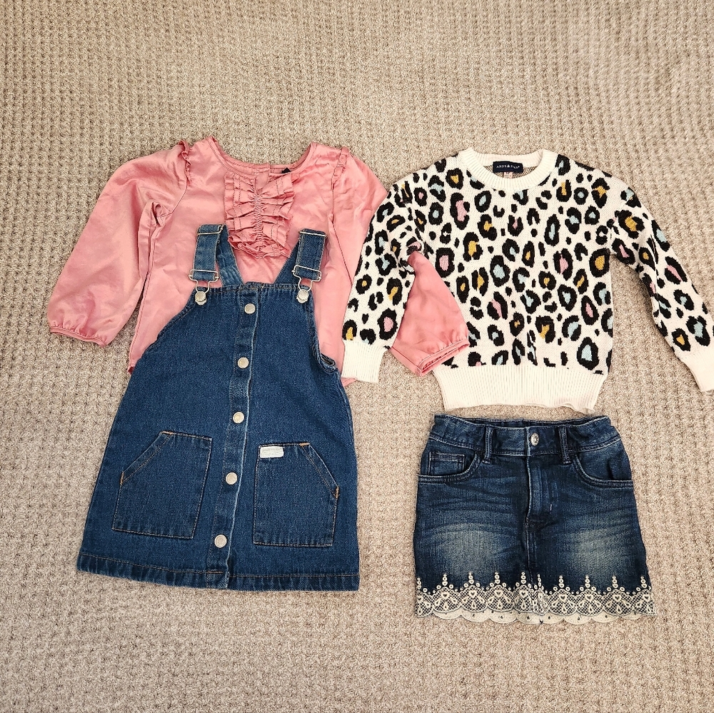 Girls Skirt & Top Set